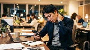 スマホの首の痛みは放置厳禁｜自律神経の乱れや一生続く不調を避けて根本から体質を変える方法01