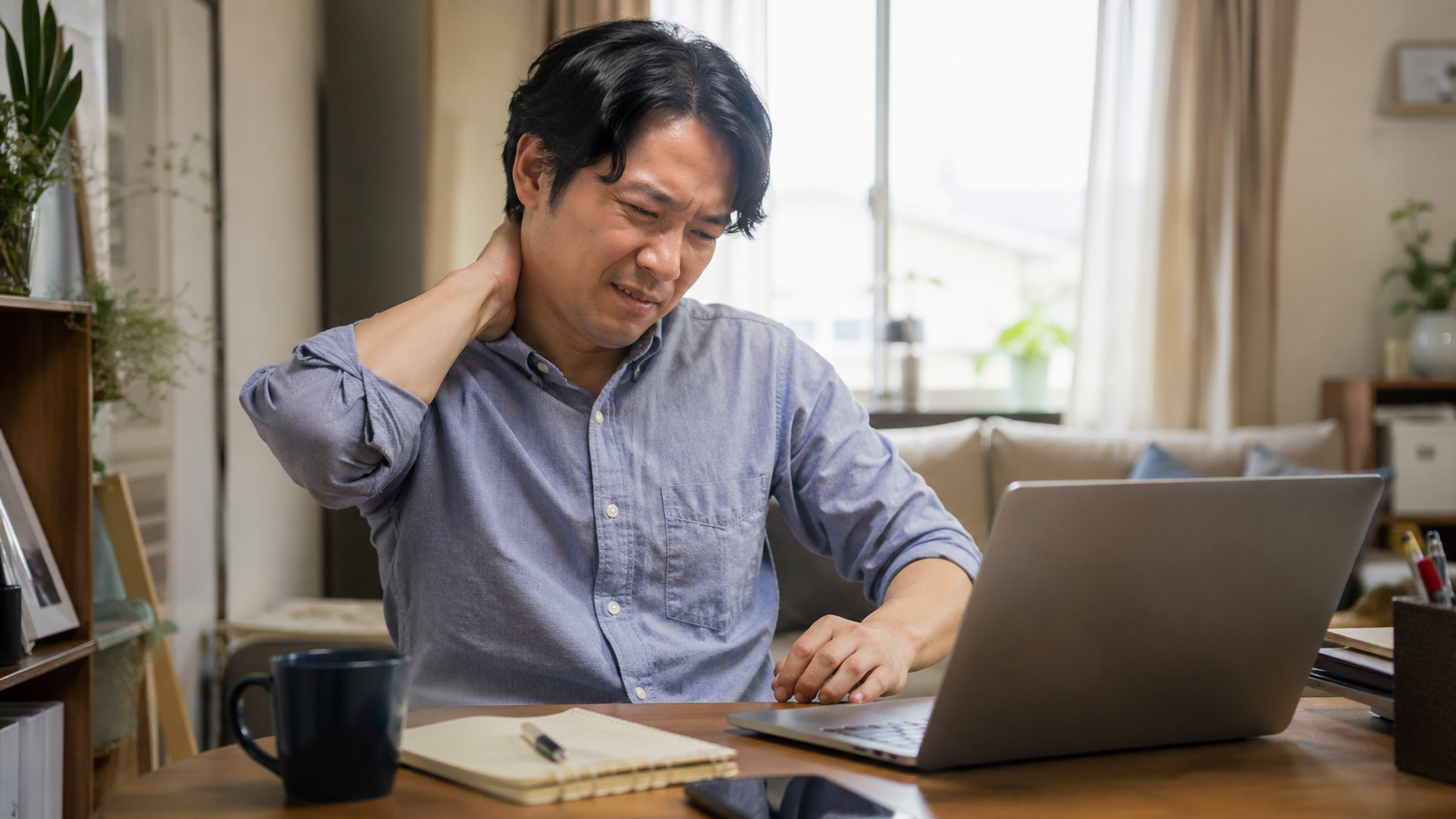 巣鴨　首の痛み　パソコン01